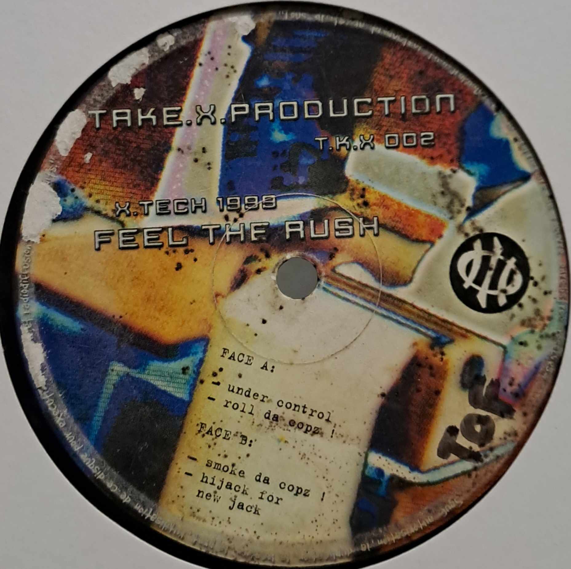 Take X Production 02 - vinyle freetekno